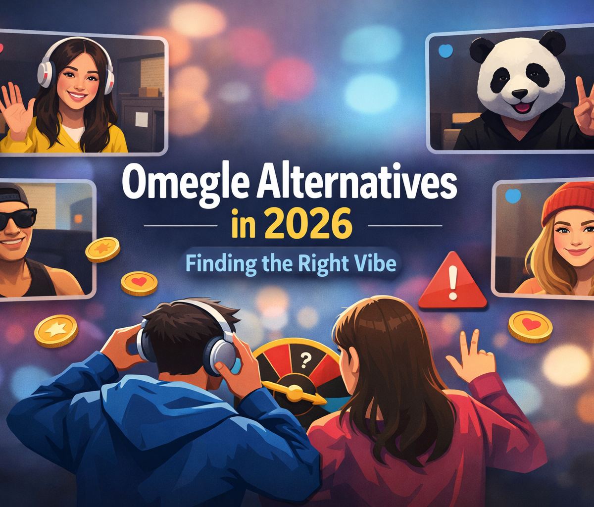 Best Omegle Alternatives 2026: 12 Sites Tested (Honest Reviews)